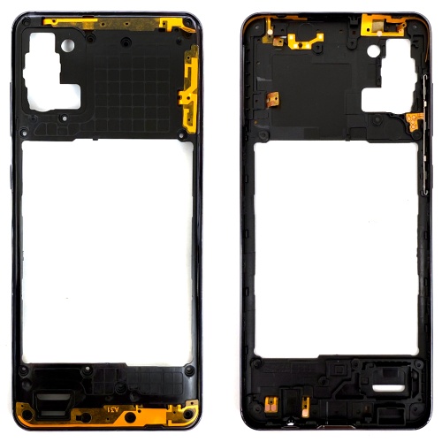 Рамка корпусу Samsung Galaxy A31 A315 (чорна)