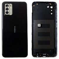 Задня кришка Nokia G22 (сіра Original New зі склом камери)