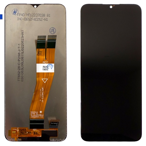 Дисплей Samsung Galaxy A02s A025F, A03 A035F, A03s A037F 160 x 72 мм з тачскріном (оригінал OEM жовтий шлейф) фото 2