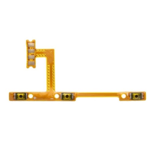 Шлейф Tecno Spark 9 Pro KH7 з кнопкою включення та сканером відбитка пальця (AAA чорний)