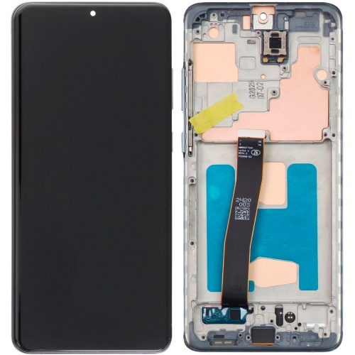 Дисплей Samsung Galaxy S20 Ultra G988B з тачскріном (IN-CELL із сірою рамкою)