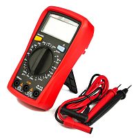 Мультиметр цифровий UNI-T UT33D+ з підсвічуванням (струм до 10А)