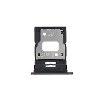 Держатель Sim карты Xiaomi Mi 11 Lite 5G (желтый на 2 Sim + Micro SD)