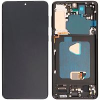 Дисплей Samsung Galaxy S21 Plus 5G G996B з тачскріном (OLED із чорною рамкою)