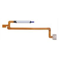 Шлейф Xiaomi Redmi 13, Redmi 13 5G з кнопкою включення та сканером відбитка пальця (AAA синій)