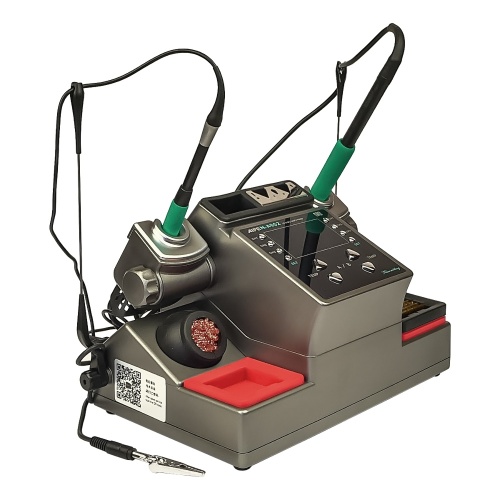 Паяльна станція прецизійна Aifen А902 (2 паяльники стандарту JBC 115 і 210, 6 каналів пам'яті, 350W, 100°C - 450°C) фото 3 Паяльна станція прецизійна Aifen А902 (2 паяльники стандарту JBC 115 і 210, 6 каналів пам'яті, 350W, 100°C - 450°C) фото 3