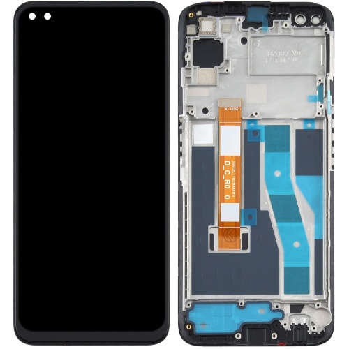 Дисплей Realme 6 Pro + тачскрин с рамкой (оригинал Китай 36672C_1051000019)