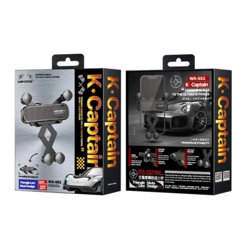 Автомобільний тримач для телефону Wekome WA-S52 фото 3