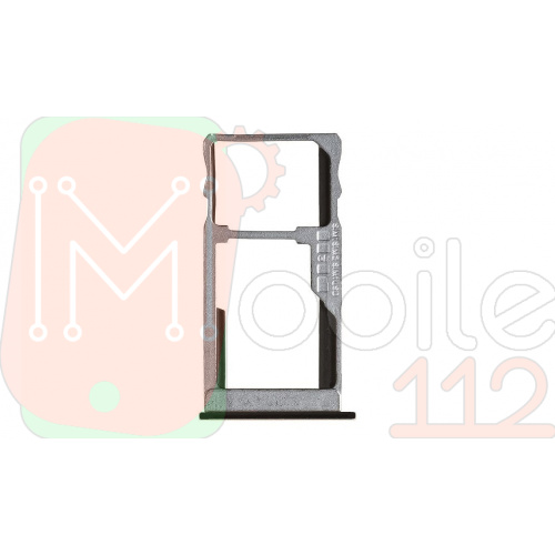 Тримач Sim карти та карти пам'яті Meizu U20 U685H (чорний 2 SIM (1 SIM + Micro SD))