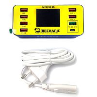 Зарядний пристрій Mechanic iCharge 8S 40W (6 USB + 1 USB QC3.0 + 1 Type C 20W)