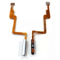 Шлейф Xiaomi 11T 11T Pro с кнопкой включения и сканером отпечатка пальца (AAA синий)