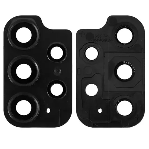 Скло камери Samsung Galaxy A53 5G A536B у рамці (чорне)