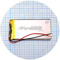 Акумулятор універсальний 505090Р 90 х 46 х 5 мм  3000 mAh 3.7V