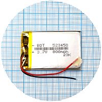 Акумулятор універсальний 523450 51 х 35 х 5 мм 800 mAh 3.7V