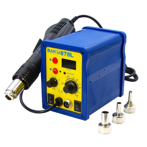Паяльна станція Baku BK878L фен, паяльник, цифрова індикація фото 2