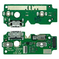 Шлейф Huawei MediaPad M5 Lite 10 LTE Wi-Fi BAH2-L09 W09 W19 с разъемом зарядки и виброзвонком - нижняя плата (AAA)