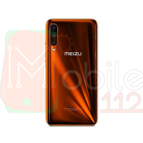 Задня кришка Meizu 16T (помаранчева оригінал Китай)