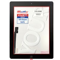Тачскрін Apple iPad 3, iPad 4 (для iPad 3 чорний Original Musttby з кнопкою Home)