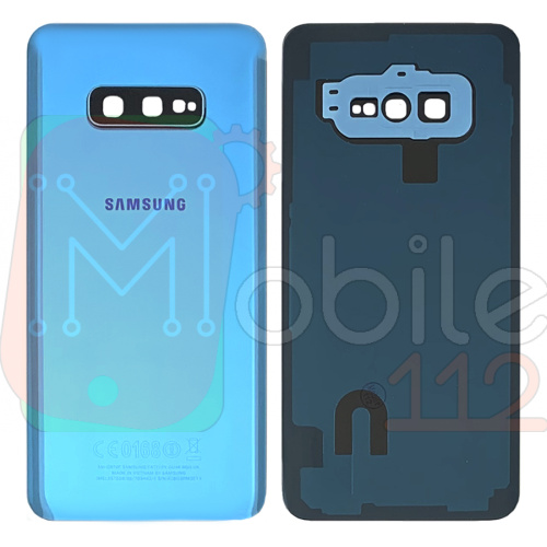 Задня кришка Samsung Galaxy S10e G970F (синій оригінал Китай зі склом камери)