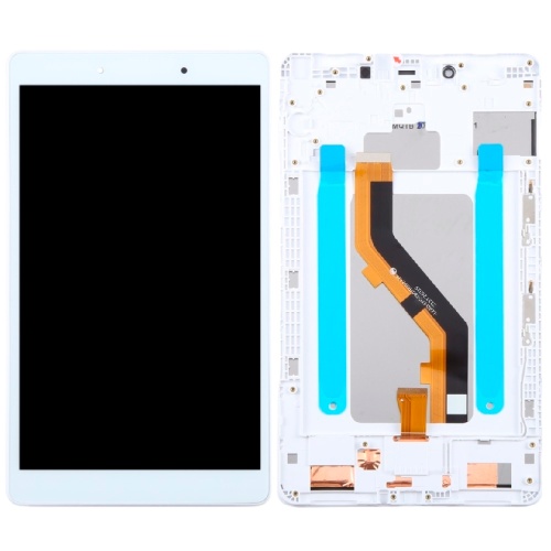 Дисплей Samsung Galaxy Tab A 8.0" 2019 T295 з тачскріном (білий з рамкою)