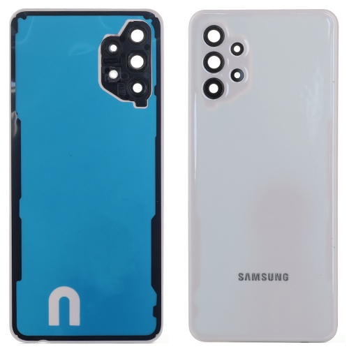 Задня кришка Samsung Galaxy A32 5G A326B (біла зі склом камери) фото 2