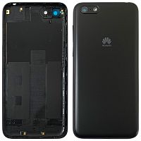 Задняя крышка Huawei Y5 2018 DRA-L21 LX3, Y5 Prime 2018 DRA-LX2 (черная оригинал Китай)