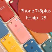 Чохол Silicone case для iPhone 7 Plus 8 Plus (червоний №25)