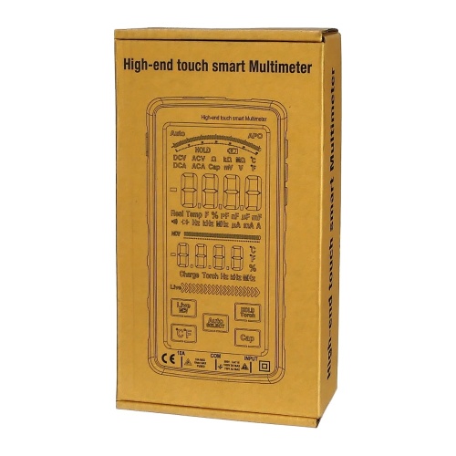 Мультиметр цифровий Aneng 682 (живлення від АКБ, автовизначення, детектор прихованої проводки, LCD 5,1", термопара) фото 8