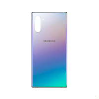 Задня кришка Samsung Galaxy Note 10 N970F (срібляста оригінал Китай)