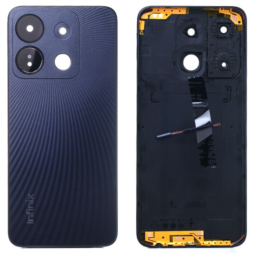 Задня кришка Infinix Smart 7 HD X6516 (чорна оригінал Китай)