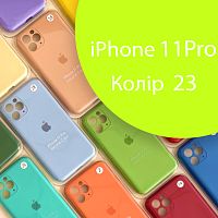 Чехол Silicone сase Full сamera Protective iPhone 11 Pro (зеленый №23)
