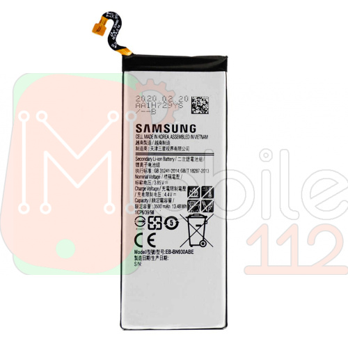 Аккумулятор Samsung EB-BN930ABE BN935ABA оригинал Китай Galaxy Note 7 N930F 3500 mAh