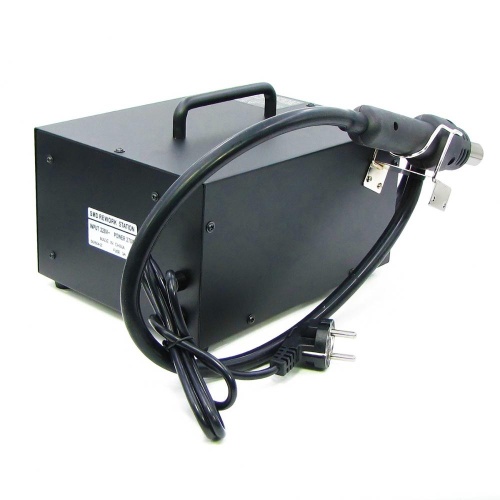 Паяльна станція Baku BK702B/ BK702L компресорна, фен, паяльник фото 3