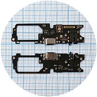 Шлейф Oppo A52, A72, A92 з роз'ємами зарядки та навушників - нижня плата (AAA)