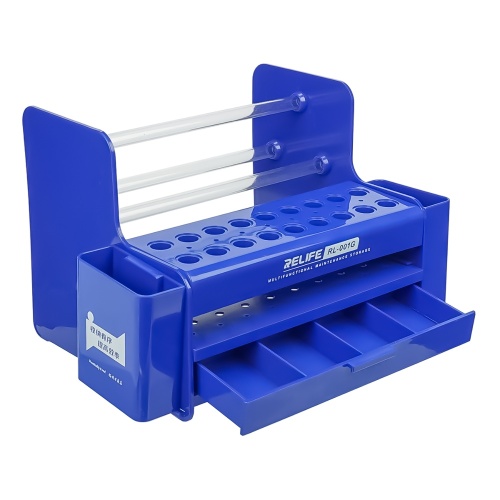 Настільний органайзер для інструментів Relife RL-001G, пластиковий, шгв 25,5 x 17 x 16 см