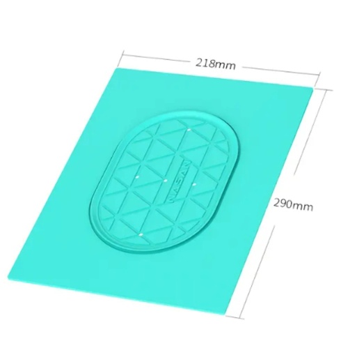 Силіконовий килимок для компресорного сепаратора Nasan NA-PAD15, 21,6 x 29 см, універсальний фото 3