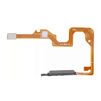 Шлейф Honor X7a RKY-LX1 з кнопкою включення та сканером відбитка пальця (AAA черный)