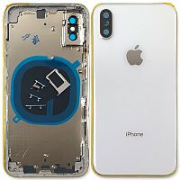 Корпус Apple iPhone XS (белый оригинал Китай)