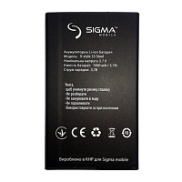 Акумулятор Sigma X-style 33 Steel (оригінал Китай 1000 mAh)