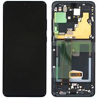 Дисплей Samsung Galaxy S20 Ultra G988B з тачскріном (OLED із чорною рамкою)