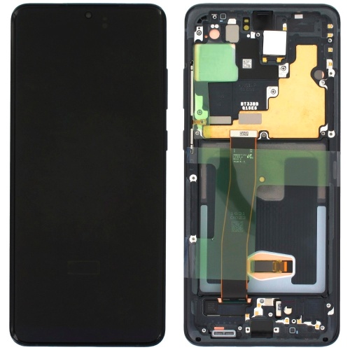 Дисплей Samsung Galaxy S20 Ultra G988B + тачскрин (OLED с черной рамкой)