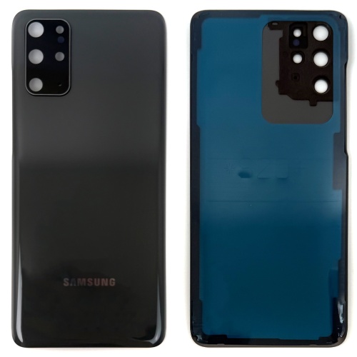 Задня кришка Samsung Galaxy S20+ Plus G985F (сіра Original New зі склом камери)