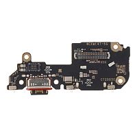 Шлейф Xiaomi 14T з роз'ємами зарядки та Sim-карти з мікрофоном - нижня плата (AAA)