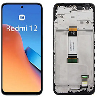 Дисплей Xiaomi Redmi 12, Poco M6 Pro 5G з тачскріном (з рамкою)