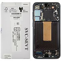 Дисплей Samsung Galaxy S23+ Plus 5G S916 + тачскрин (оригинал 100% с черной рамкой)