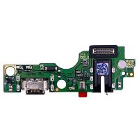 Шлейф Tecno Spark GO 1 KL4, Spark GO 1S KL4h, Tecno Pop 9 4G з роз'ємами зарядки, навушників та мікрофоном - нижня плата (оригінал Китай)