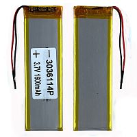 Акумулятор універсальний 3036114P 98 х 30 х 3 мм, 1600 mAh 3.7 V