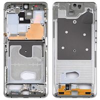 Рамка дисплея Samsung Galaxy S20 (серебристая)