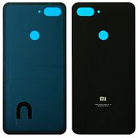 Задняя крышка Xiaomi Mi 8 Lite, Mi8 Lite, Mi 8X, M1808D2TG (черная оригинал Китай)