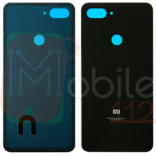 Задня кришка Xiaomi Mi 8 Lite, Mi8 Lite, Mi 8X, M1808D2TG (чорна оригінал Китай)